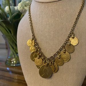 Stella and Dot Rio Coin 17” Necklace